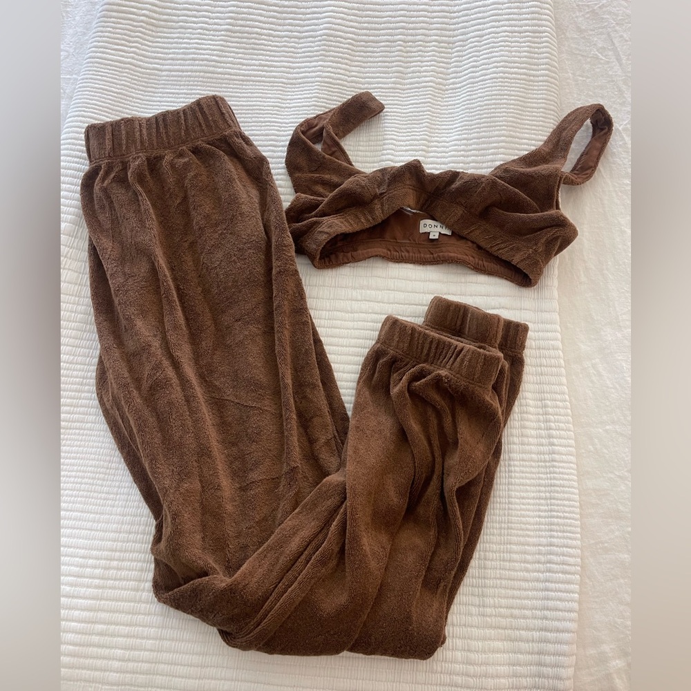 Donni Terry set- worn 1X perfect condition!